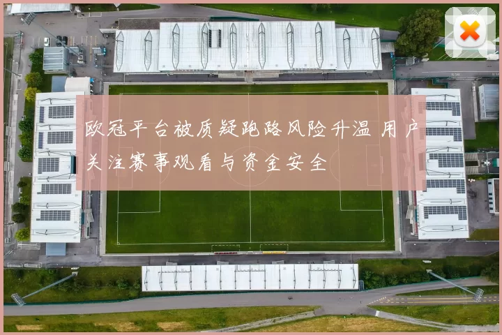 欧冠平台被质疑跑路风险升温 用户关注赛事观看与资金安全
